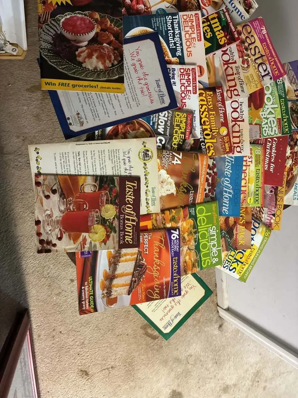 Taste of Home Recipe Magazines Lot of 24 Cookbooks